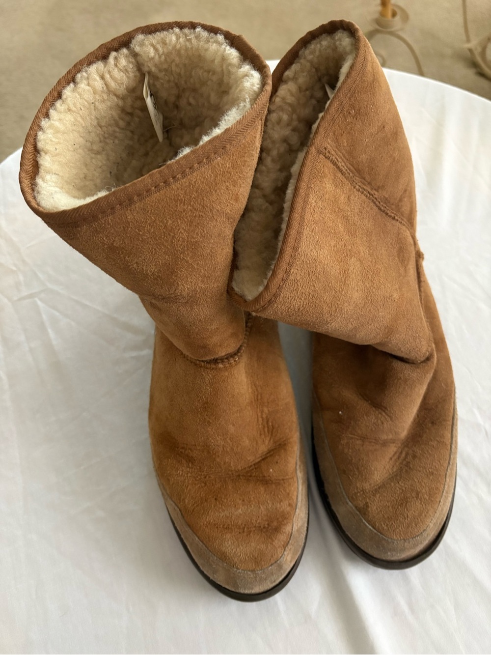Vintage UGG Australia Ultra Short Boots Men’s M 11 Lug Sole Made In New Zealand